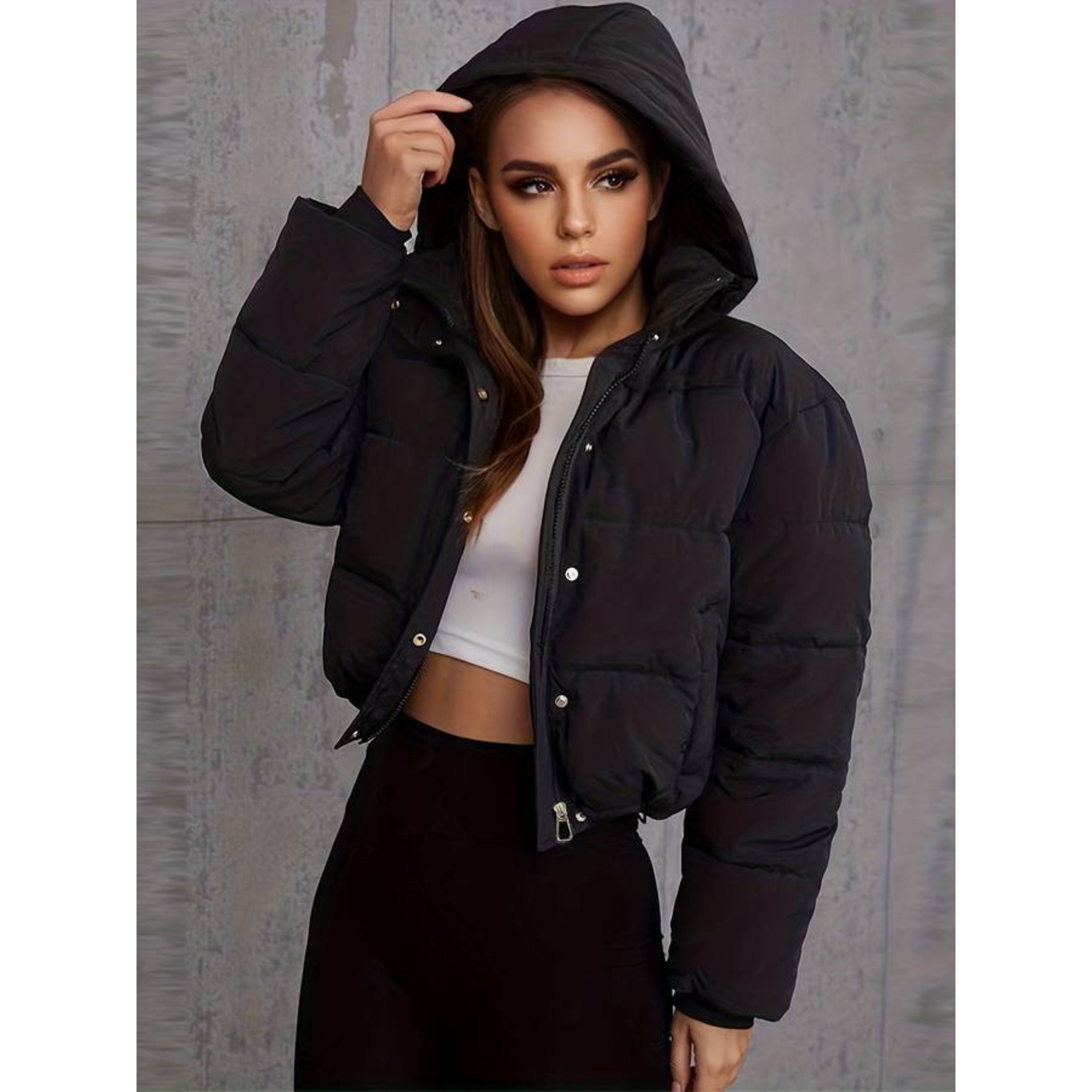 Cropped With Hood