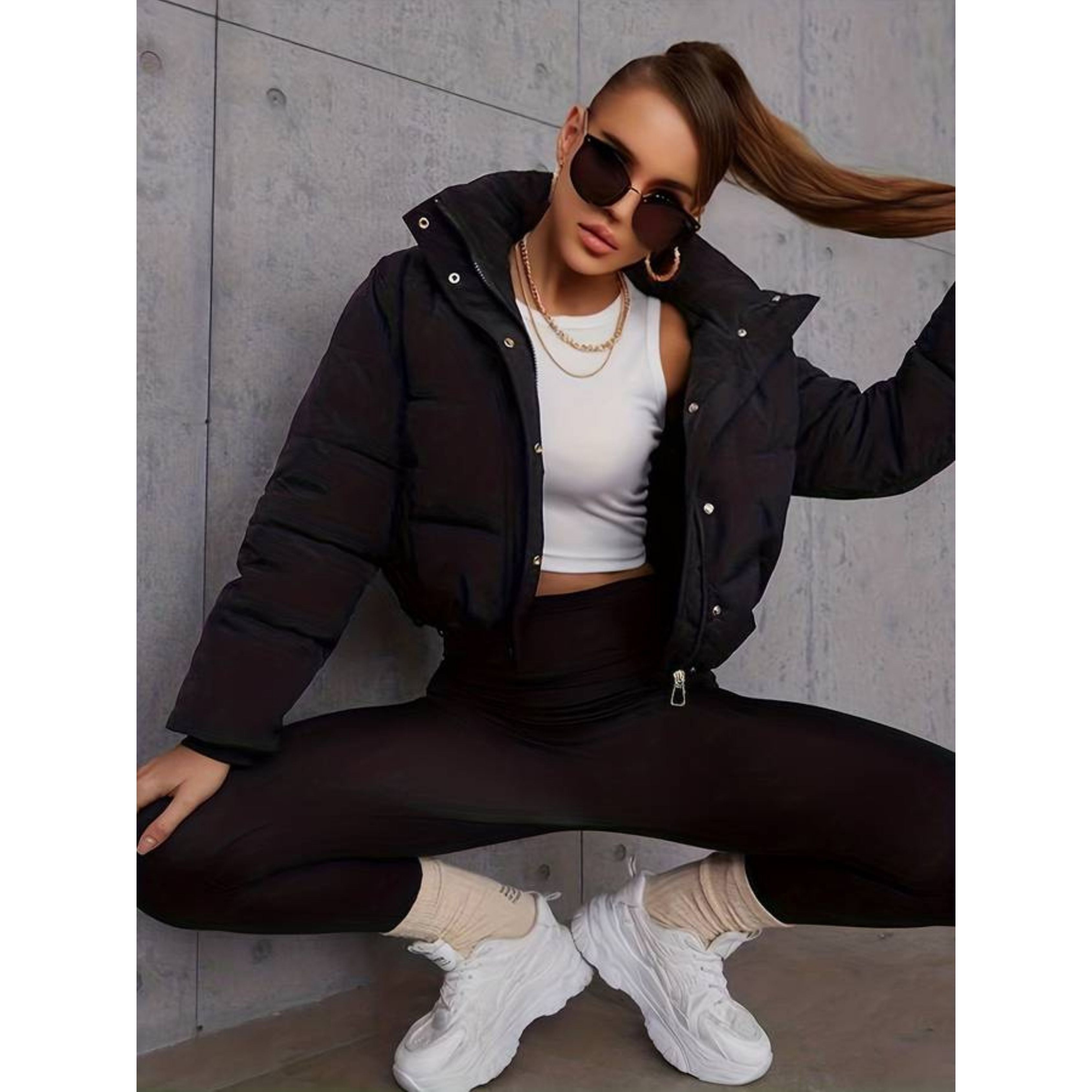 Cropped With Hood