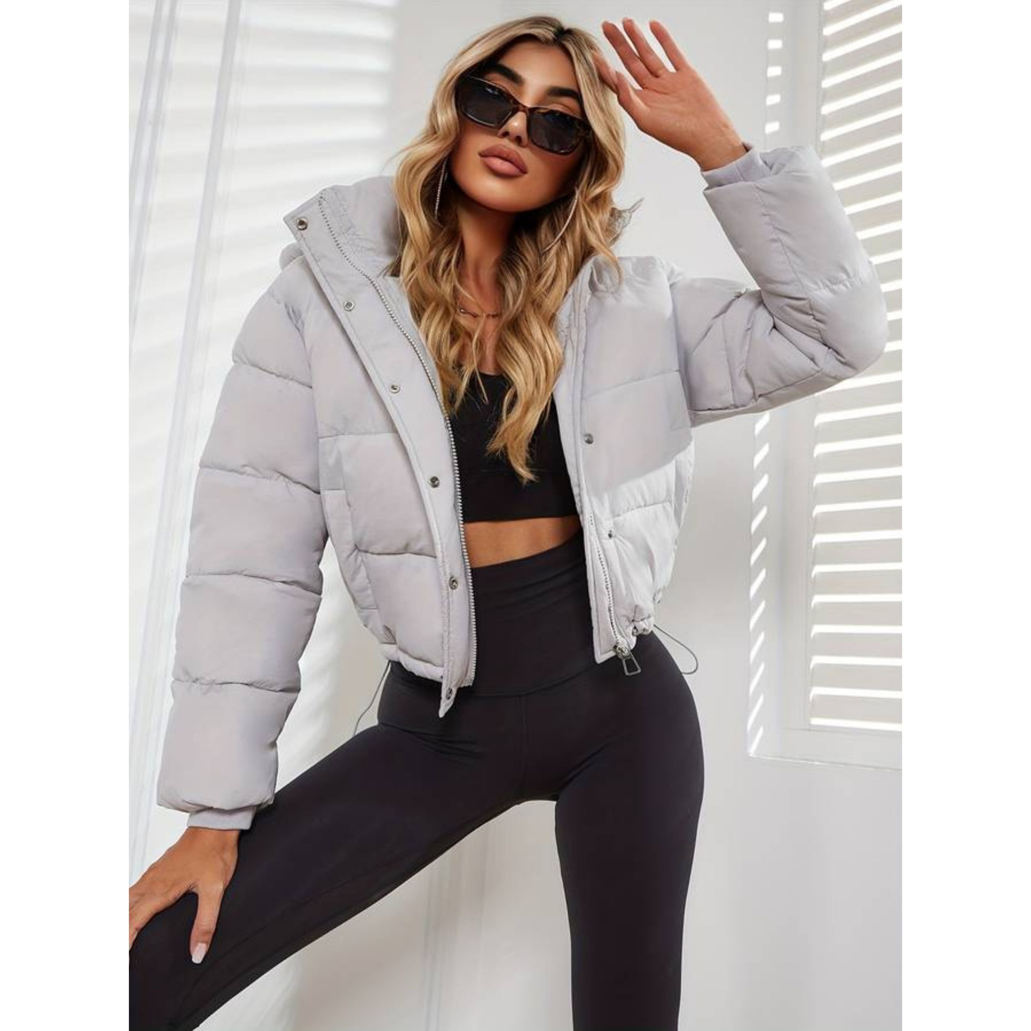Cropped With Hood