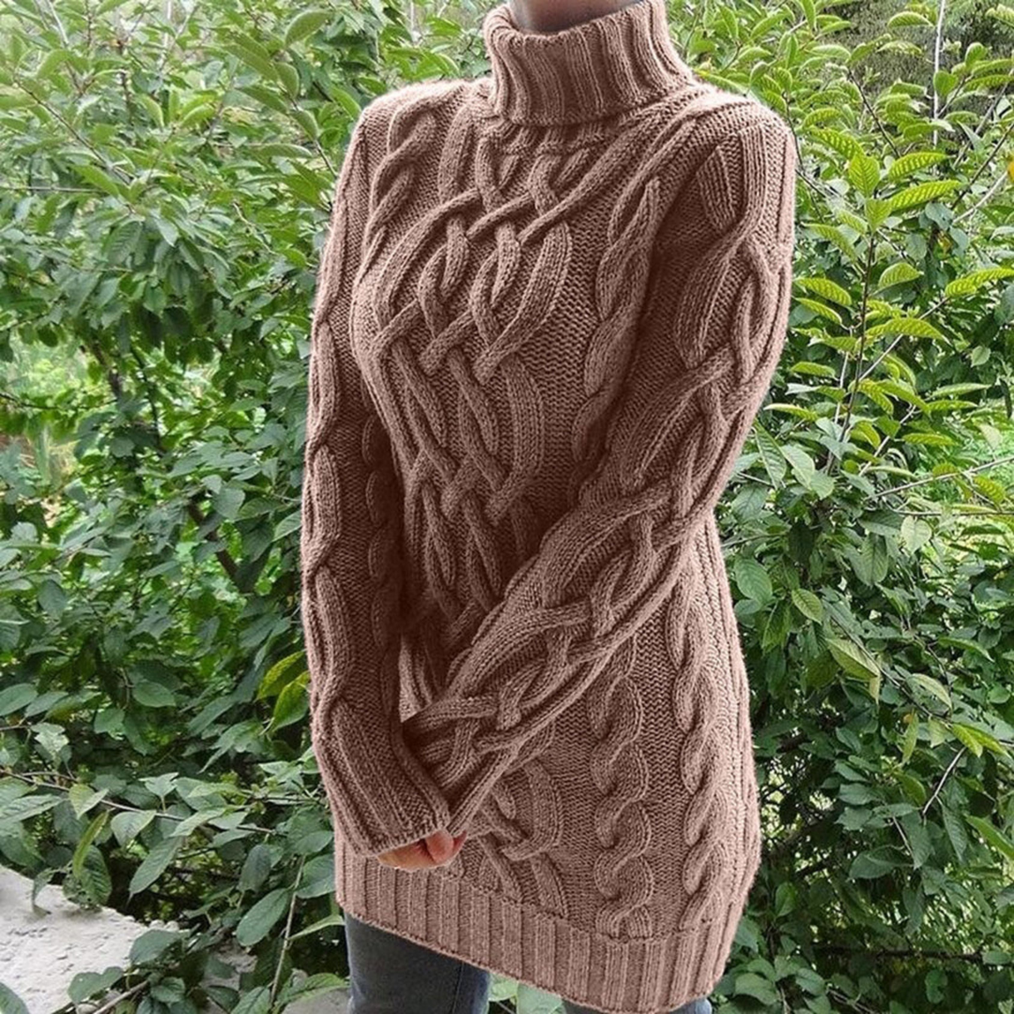 Cable knitted