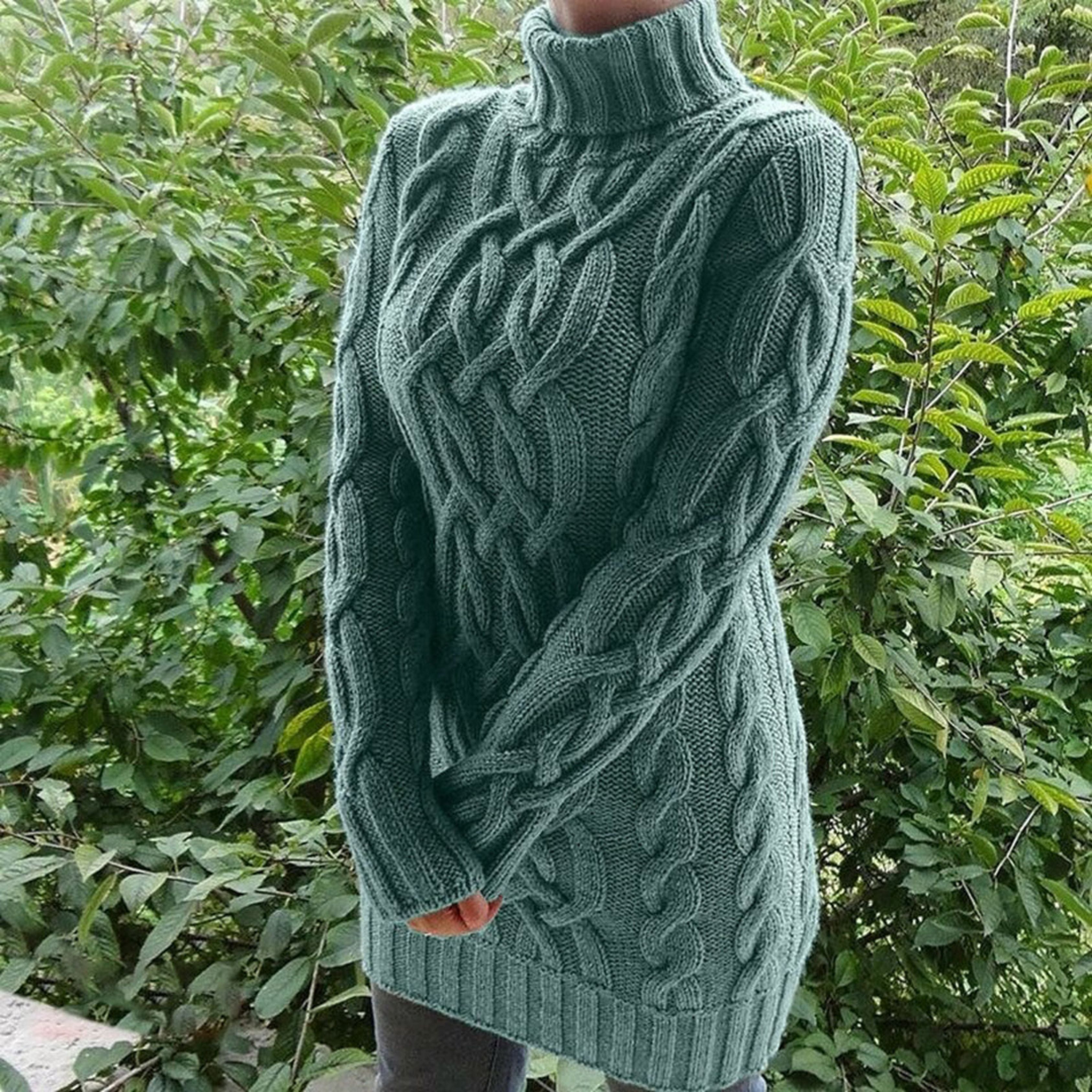 Cable knitted