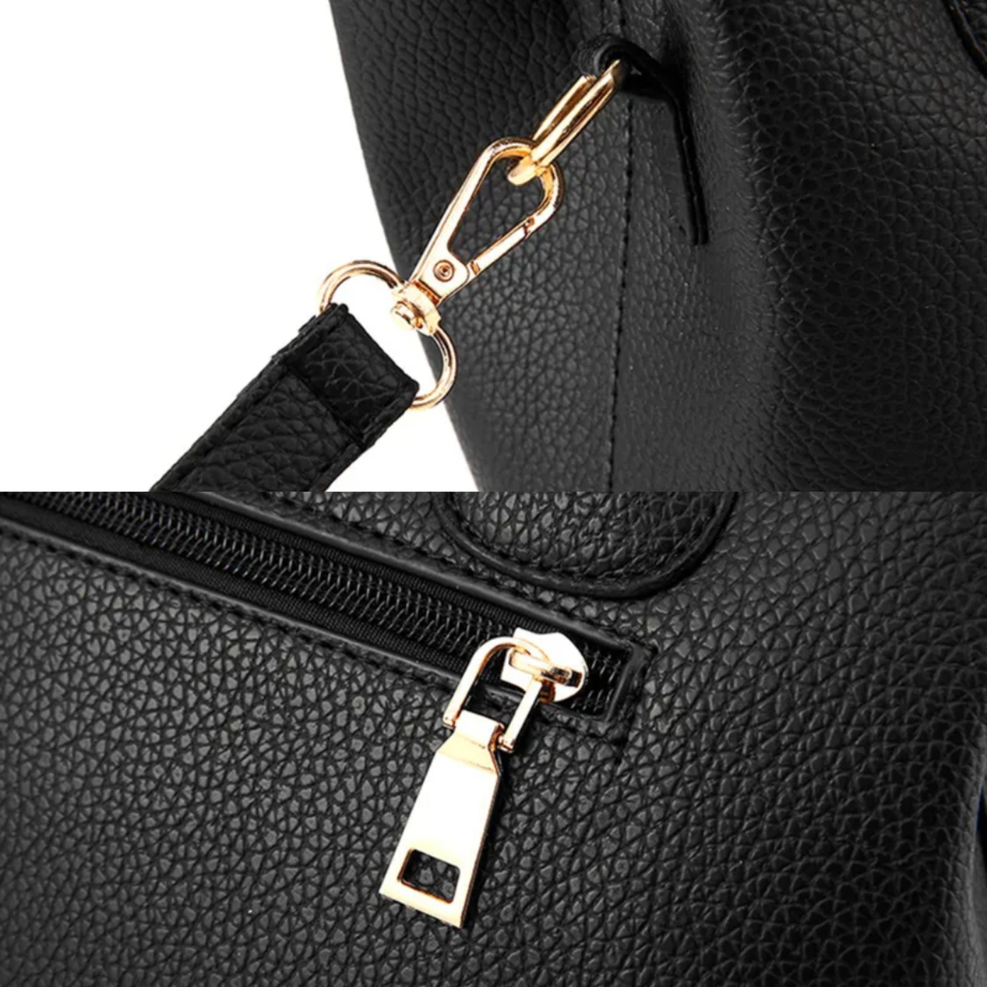 Structured Design & Golden Accents