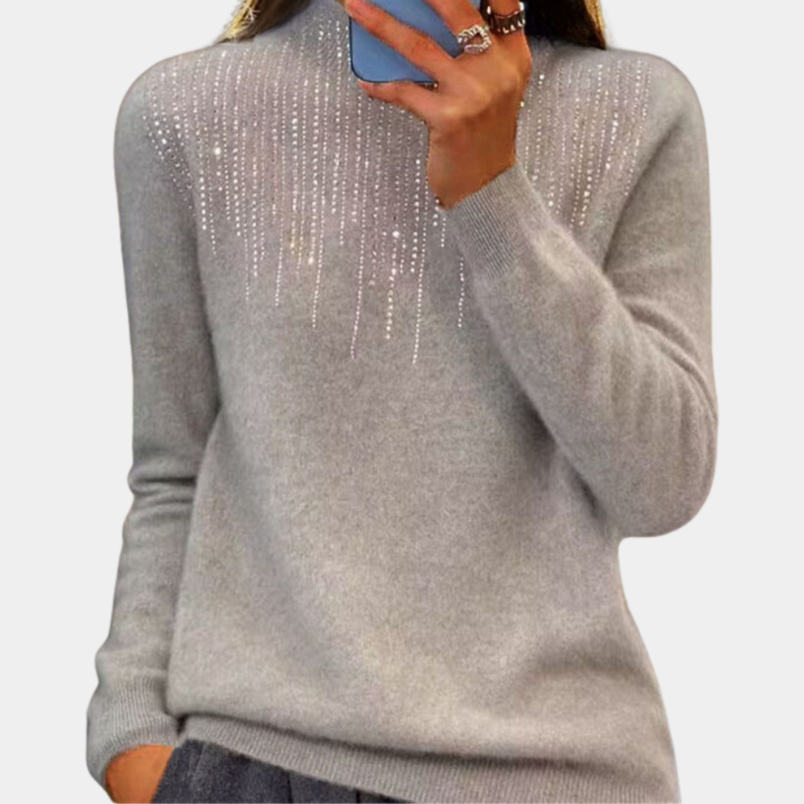 With Rhinestone Details