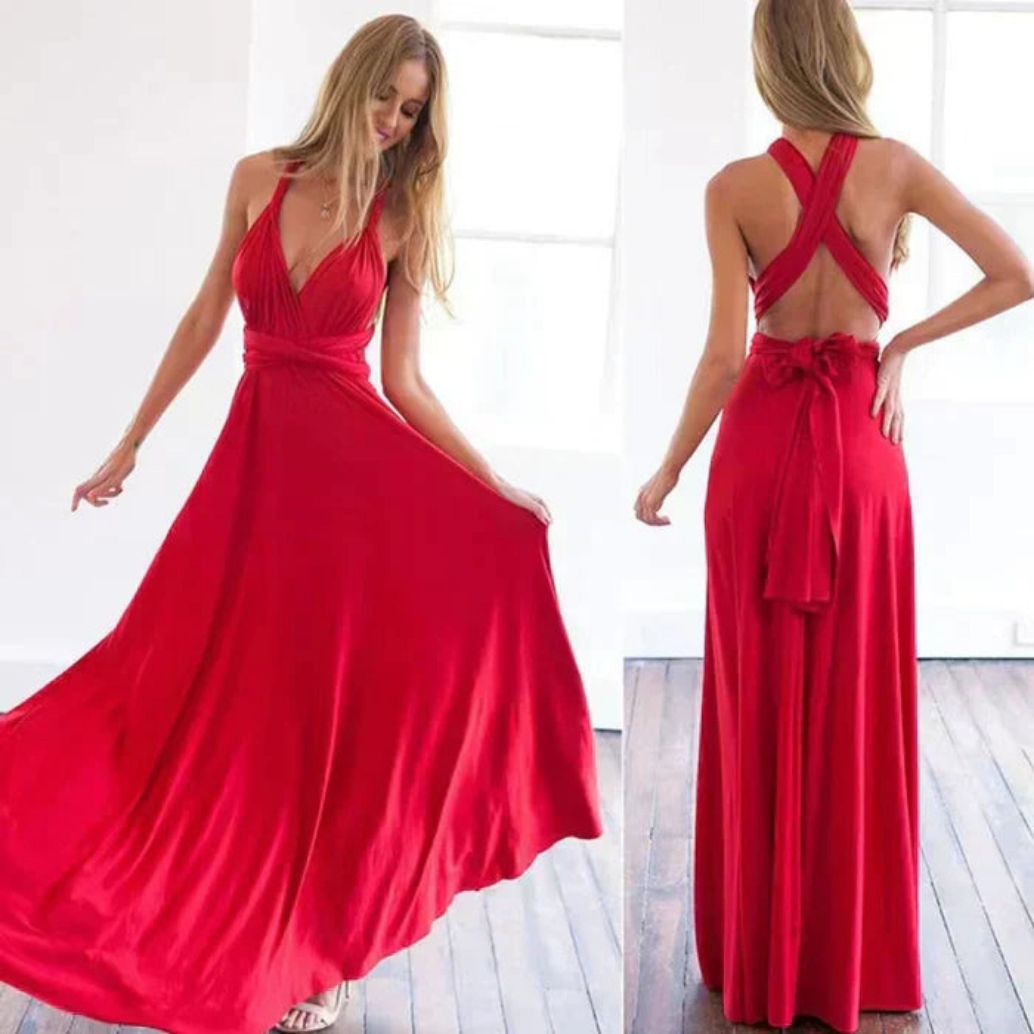 One Shoulder Maxi