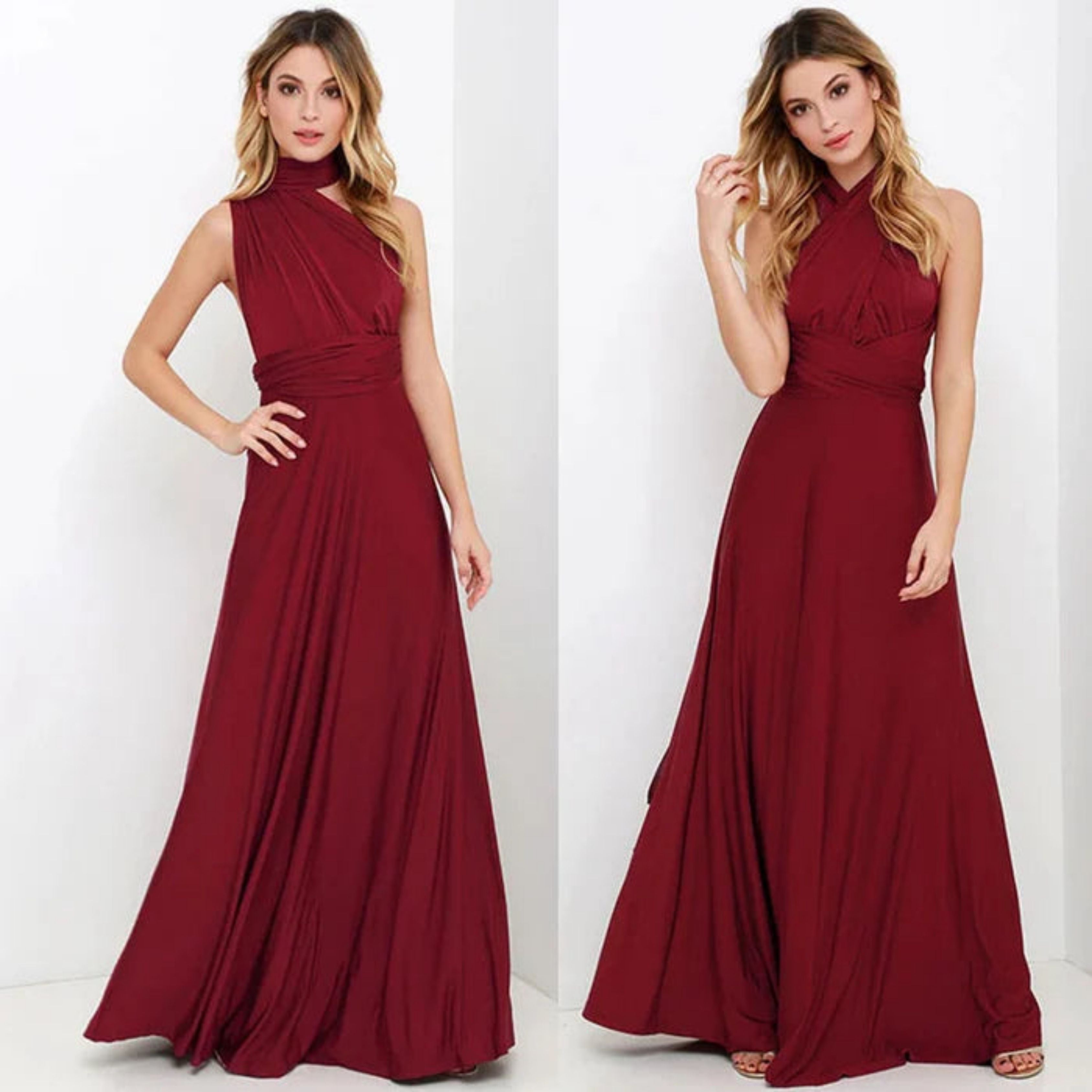 One Shoulder Maxi