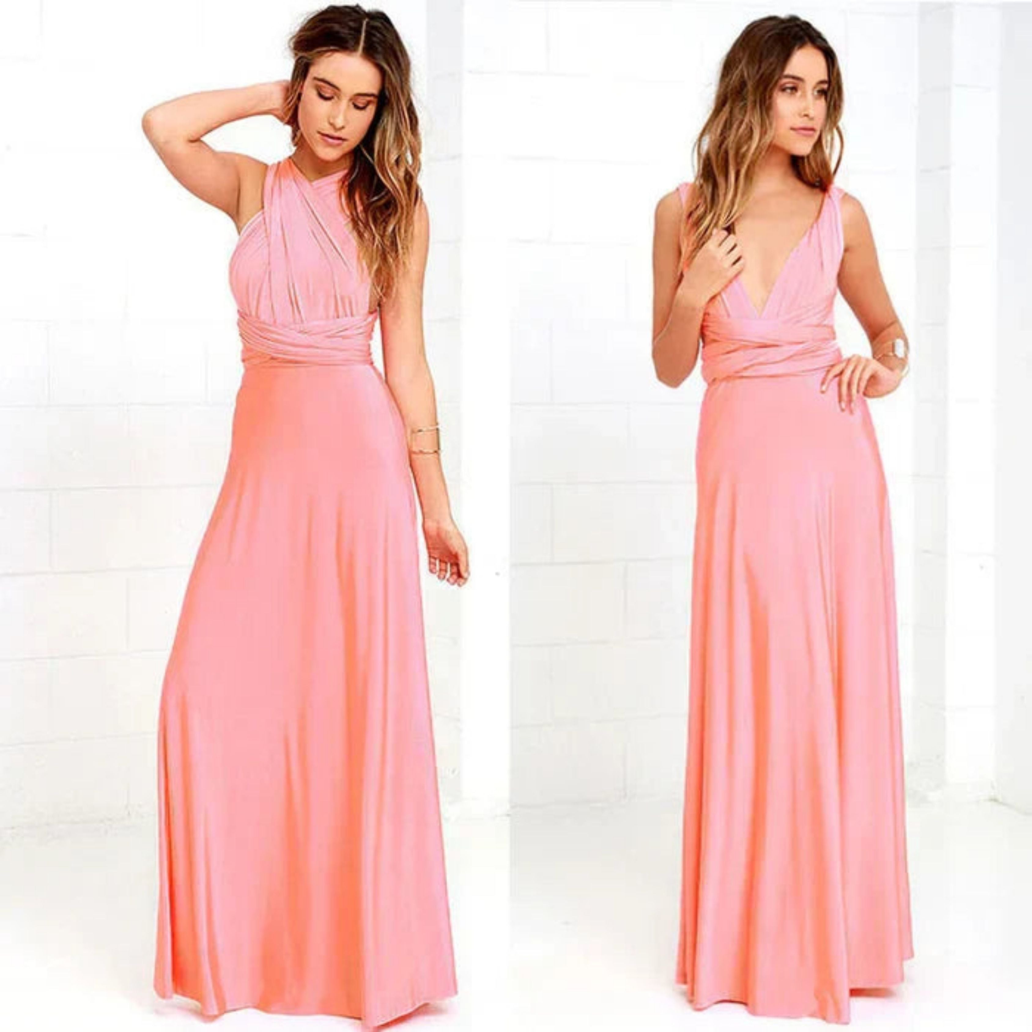 One Shoulder Maxi
